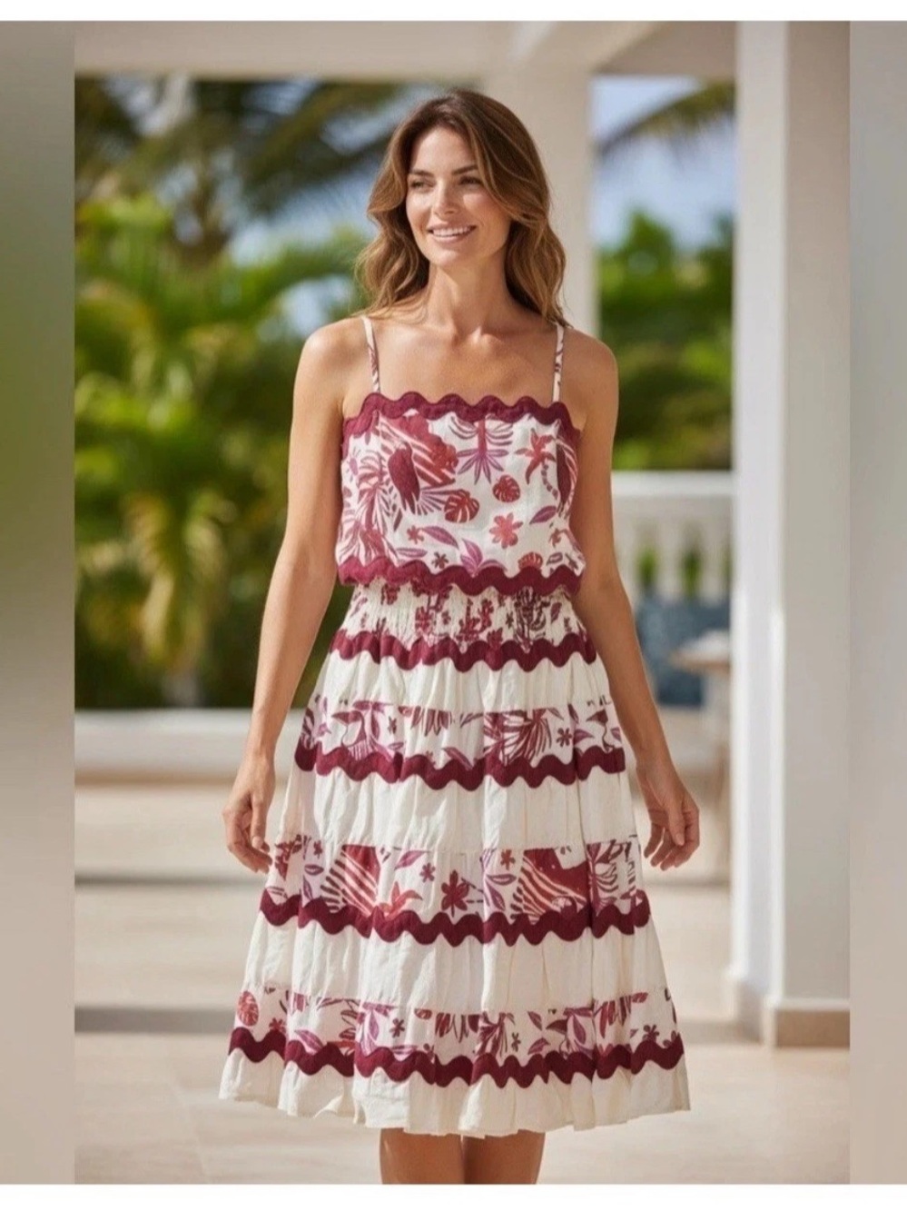 Caroline Constas skirt and crop top set